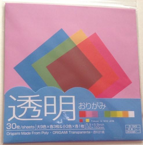 30 listova Origami 'Paper' napravljen od Poly by Daiso