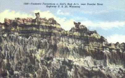 Pakao pola hektara, Wyoming razglednice