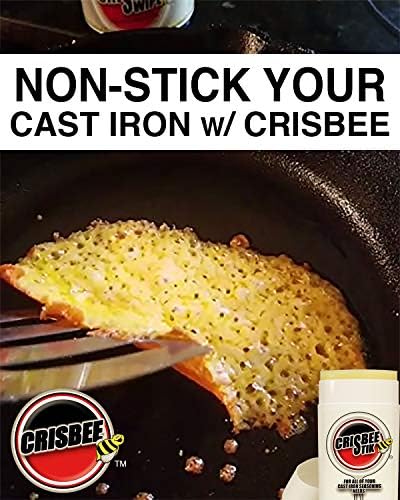 Crisbee Puck® začin od livenog gvožđa i ugljeničnog čelika-porodica proizvedena u SAD - ulje za začin od