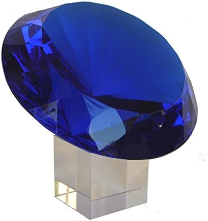 Feng Shui uvozi plavi dijamantski kristal sa stabljikom