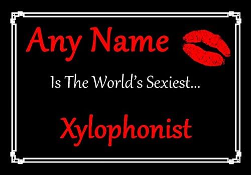 Xylophonist personalizirani najseksi certifikat na svetu