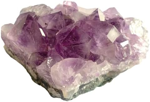 Crystalmiracle Amethyst 121 grams Crystal Rock Cluster Feng Shui Početna Office Poklon reiki ljekovita wellness