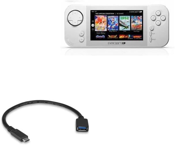 Boxwave kabl Kompatibilan sa EverCade Exp - USB adapter za proširenje Dodajte USB Connected Hardver na svoj