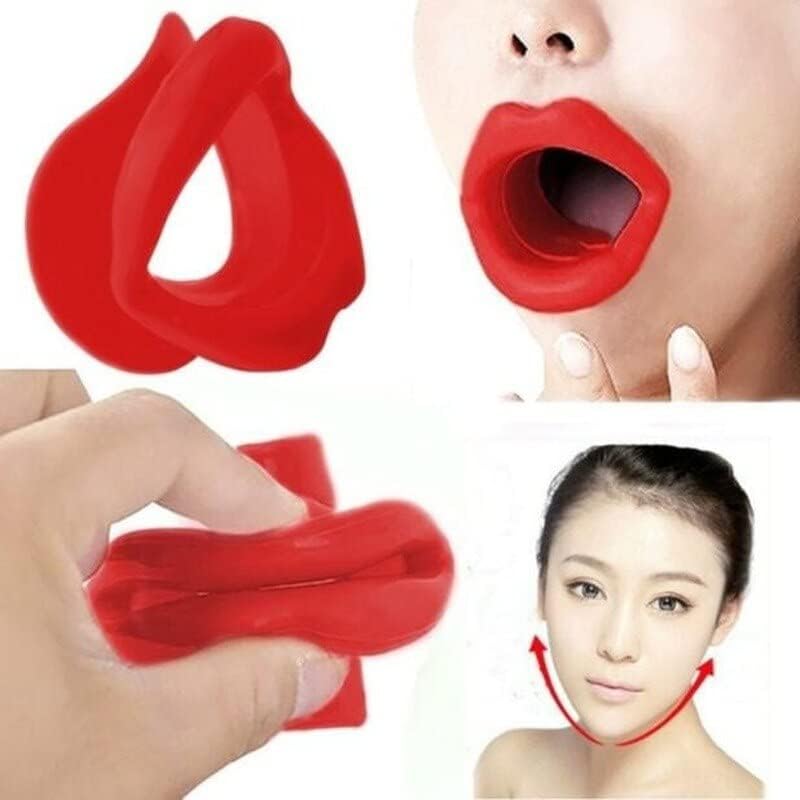 Masaža za usne Slim Exerciser Silikonski Anti-Aging Slim Face Anti-celulit uklanjanje bora ženski trener