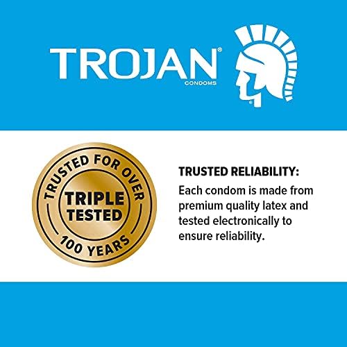 Trojan Proširene kondome sa klimax upravljanjem mazivom 12 CT -