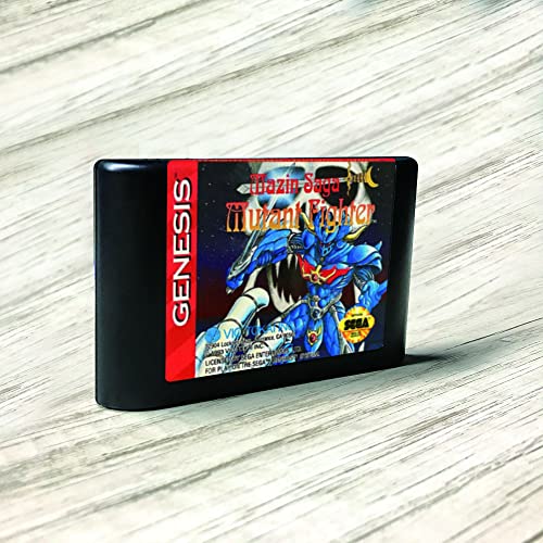 Mazin Saga Mutant Fighter - SAD Label FlashKit MD Electroless Gold PCB kartica za SEGA Genesis Megadrive