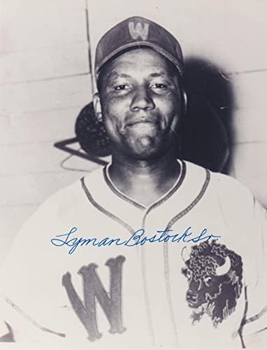 Lyman Bostock sr Winnipeg Buffaloes Action potpisan 8x10 - autogramirane MLB fotografije