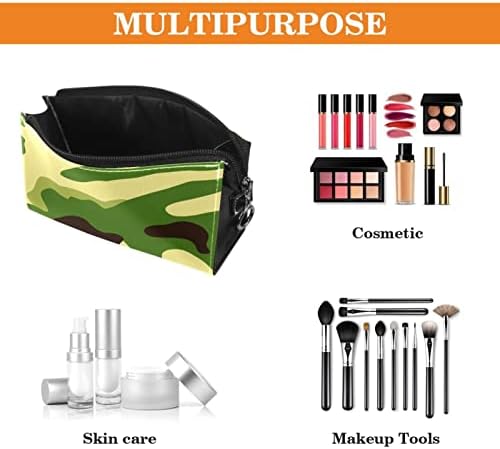 Toaletska torba za putne torba, vodootporna šminka kozmetička torba Organizator za dodatnu opremu, zelena