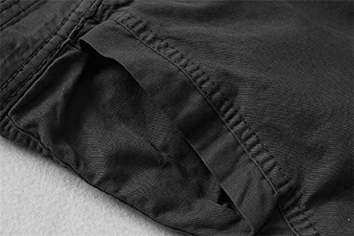 Muška više džep casual twill twill hlače Camo Cargo kratka lagana opuštena FIT Ljeto Bermuda Knickers