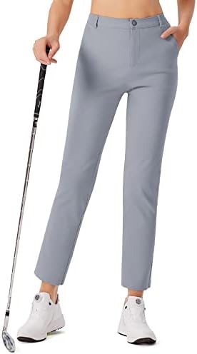 Jack Smith ženske golf hlače s džepovima Stretch lagan radnoj pant brzo suhe casual pantalone otporne na