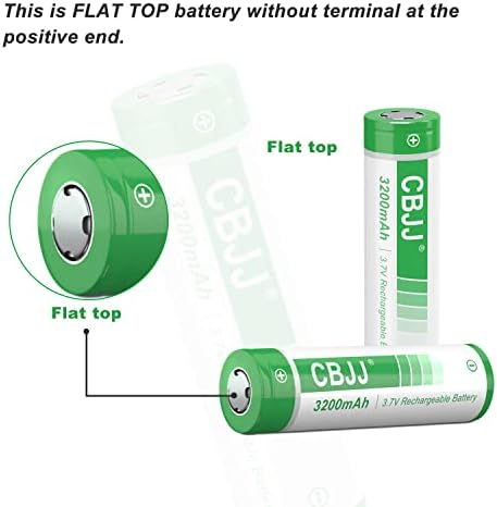 18650 punjiva baterija Li-Ion ćelija 3.7V 3200mAh uključuje 2 leva za baterije