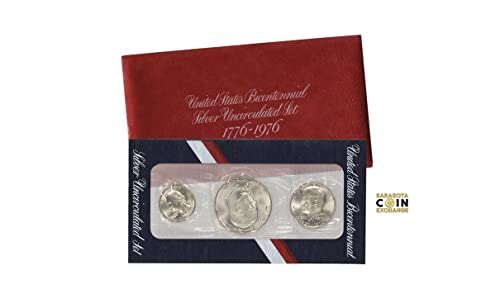 1976. UNC srebrni Crveni paket set set u originalnom pakovanju