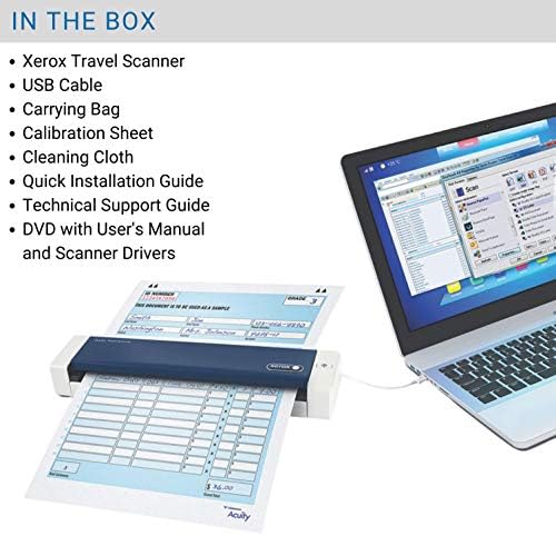 Xerox XTS-D Duplex putni skener za PC i Mac, USB pogon putni skener