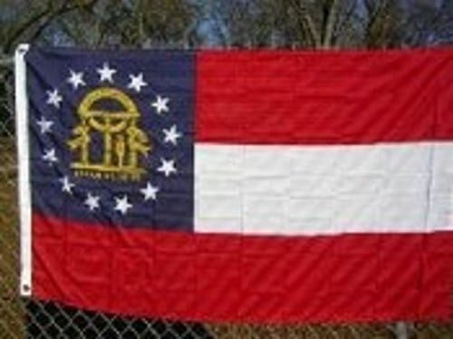 3x5 Gruzija 3'x5 'Poliester zastava