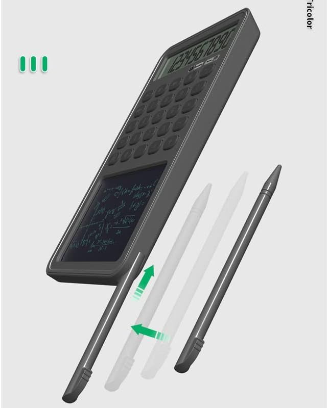 MJWDP multifunkcionalni kalkulator poslovnog ureda prijenosni LCD rukopis kalkulator tableta 12-znamenkasti