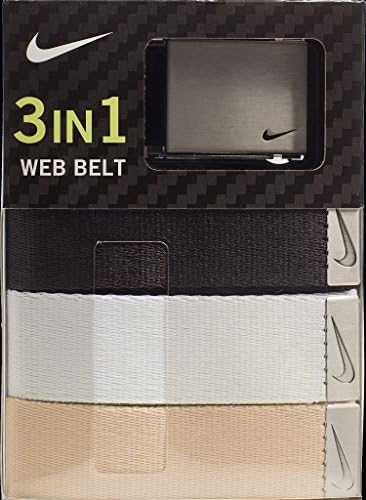 Nike muški 3 Paket Golf web pojas
