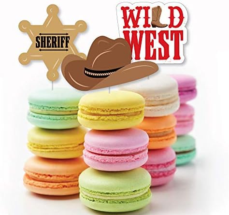 Velika tačka sreće Zapadni Hoedown - Diy u obliku Divljeg Zapada Cowboy Party izrezi-24 posjeta