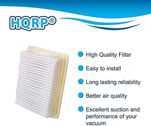 HQRP Filter kompatibilan sa Hoover 40112050 FloorMate FH40030 FH40011B FH40000 FH40005 FH40010 FH40010B