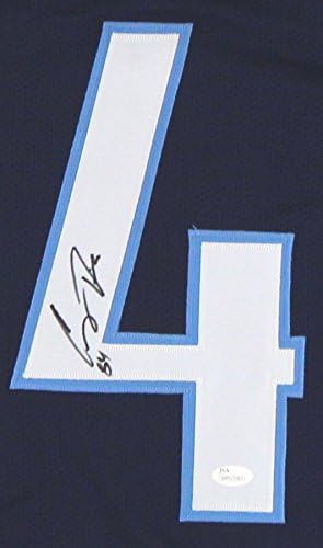 Corey Davis autografirao / potpisao Tennessee Mornarsko plavo mjerilo