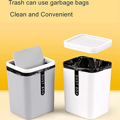 Zalord smeće može smeće malo mini smeće može plastično sredstvo za smeće sa poklopcem za potresanje za kućne