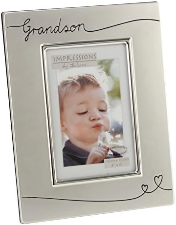 Oaktree pokloni srebrni okvir za fotografije unuka 4 x 6