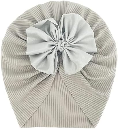 Bowknot šešir za djevojčicu novorođenčad kapa sa čvorom Turban kapa za mališane elastična traka za glavu
