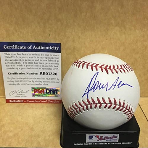 Domingo Acevedo New York Yankees Rookie Ball M.L. Potpisan bejzbol PSA RB01320