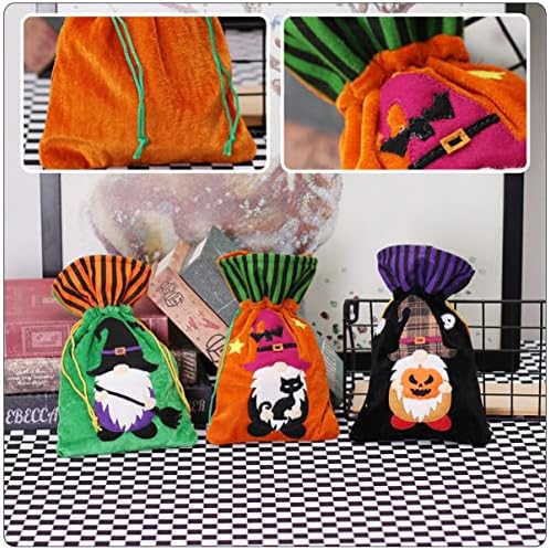 Bestoyard Kids Snack Conteaker 3pcs Halloween tretira torbe za vješticu Torbe za liječenje Party Favors