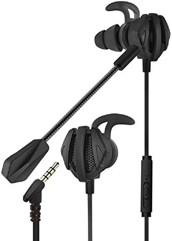 Slušalice za igre ，3.5 mm e-sportske slušalice Stereo žičane slušalice sa poništavanjem buke sa odvojivim