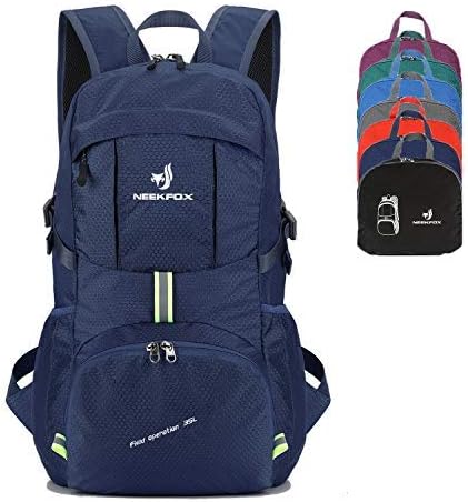Neekfox paket lagan, planinarenje Daypack Travel planinarenje ruksak, Ultralight sklopivi ruksak za žene